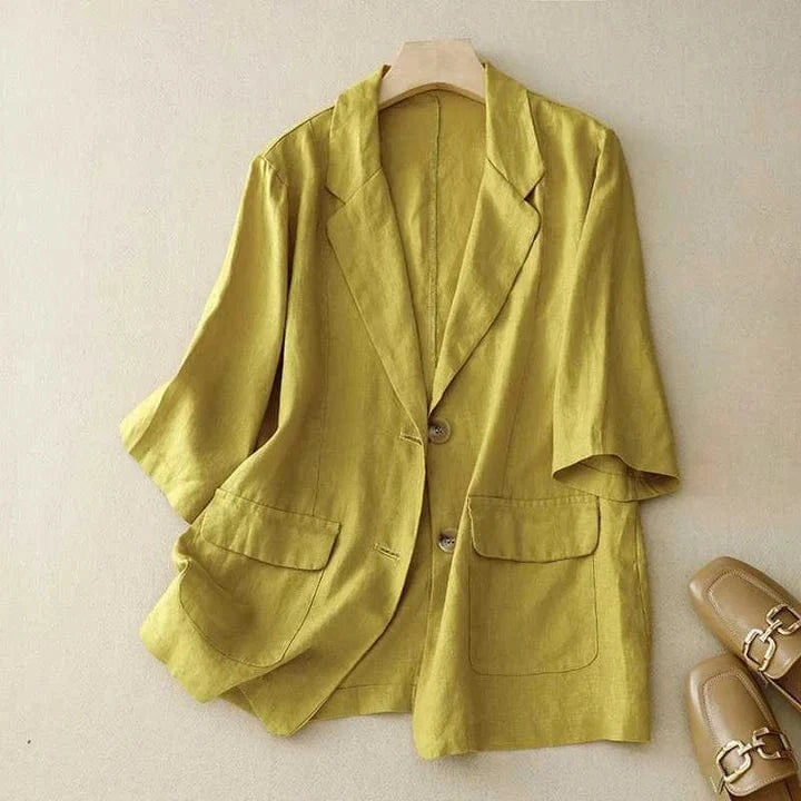 Helen™ Linen Blazer