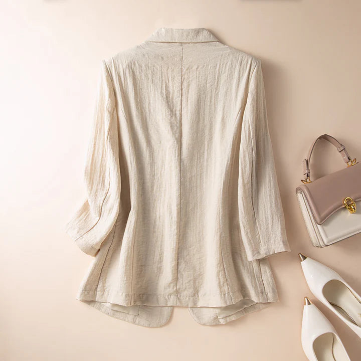 Ella Linen Blazer