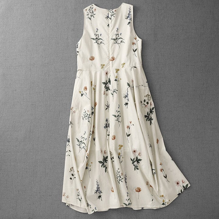 Dorin Linen Dress