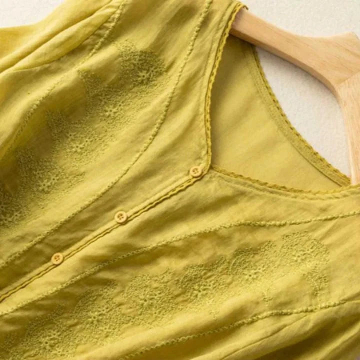 Nora Linen Blouse