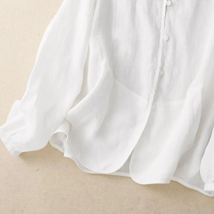 PAIGE LINEN HOODIE