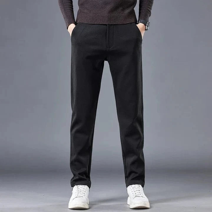 Slim Fit Wool Pants