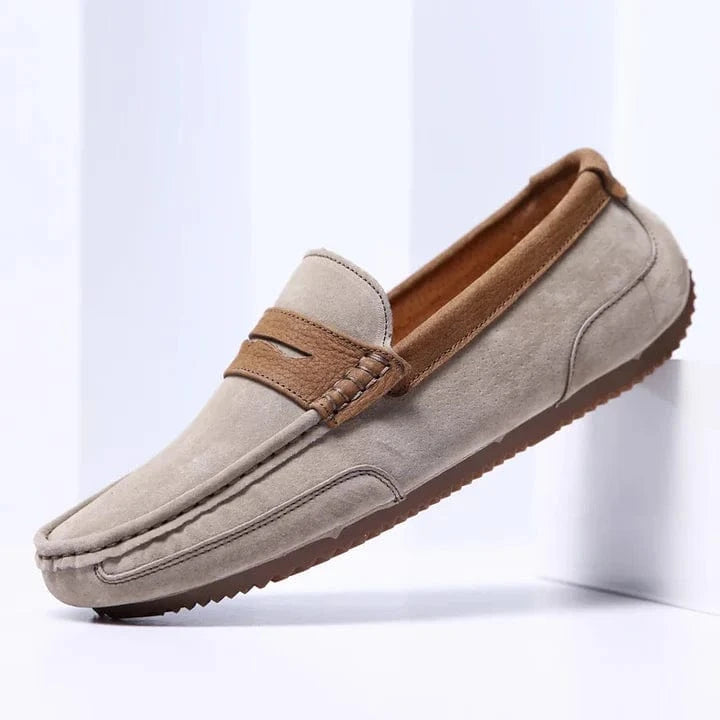 Genuine Suede Loafers