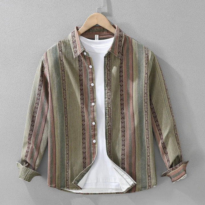 Molana™ Vintage Linen Shirt