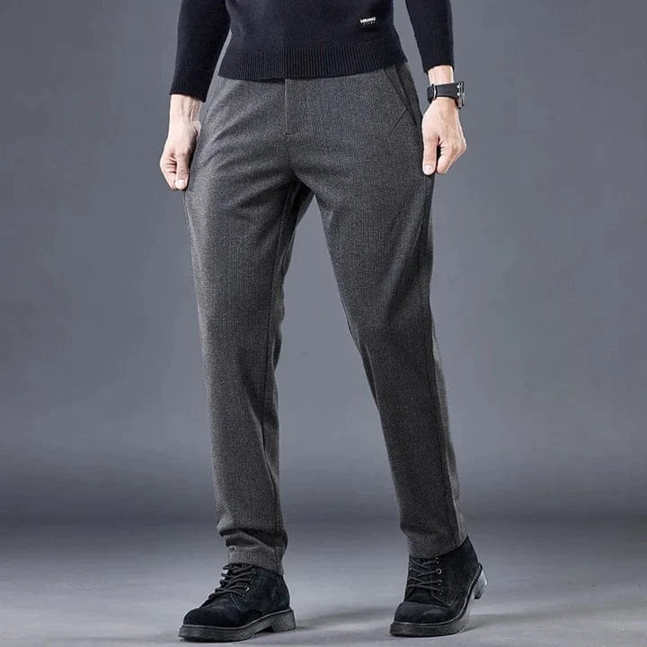 Slim Fit Wool Pants