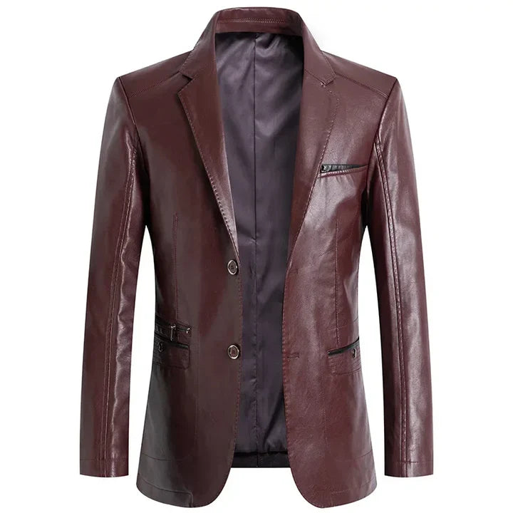 Richy Leather Blazer
