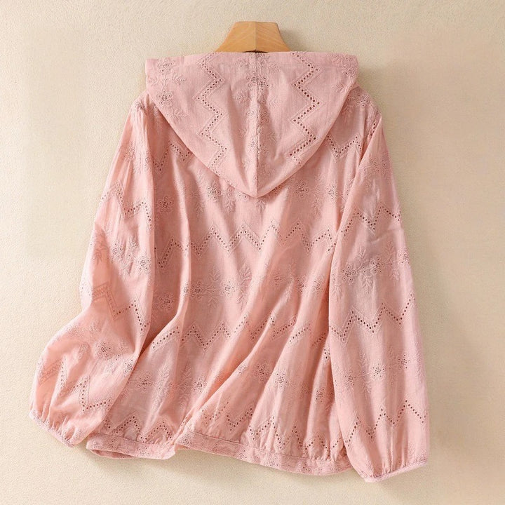 DANA LINEN HOODIE