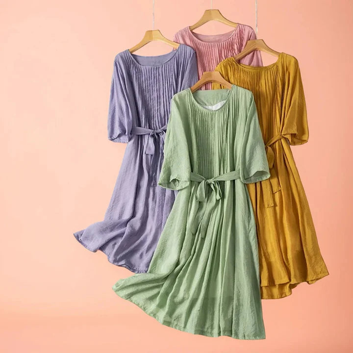 BRITNEY LINEN DRESS