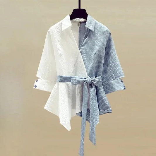 Elena™ Two-Tone Shirt