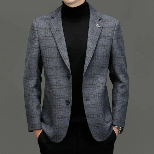 Stefanco™ Wool Blazer