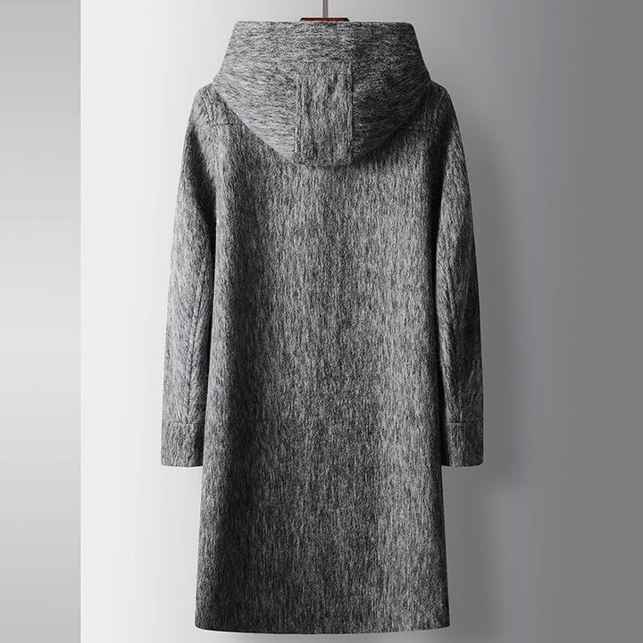 Hooded Wool Coat