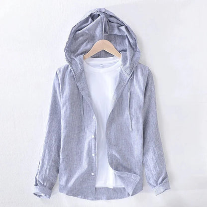 Mona Linen Hoodie