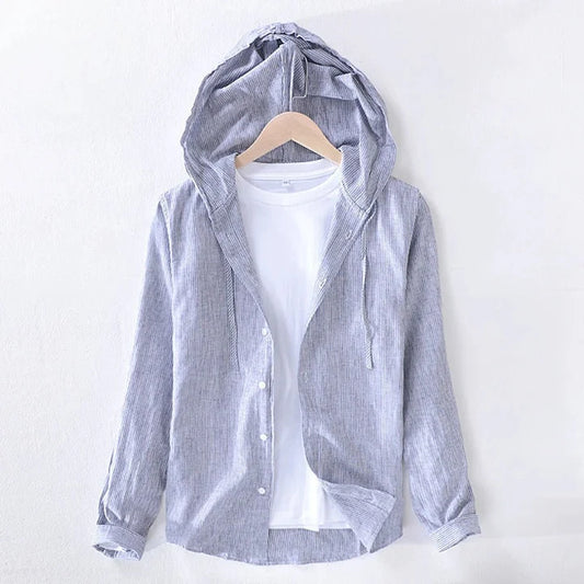 Mona Linen Hoodie