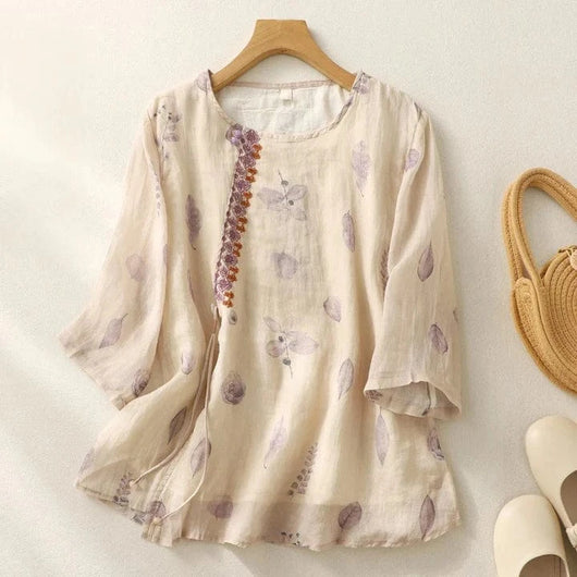 Noy™ Linen Blouse