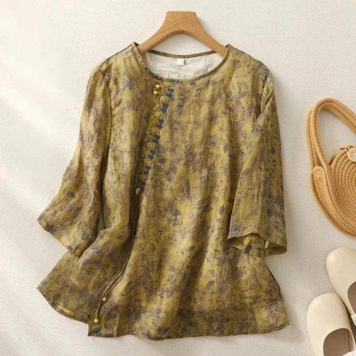 Noy™ Linen Blouse
