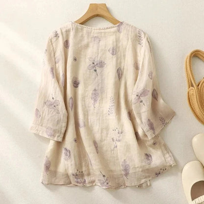 Noy™ Linen Blouse