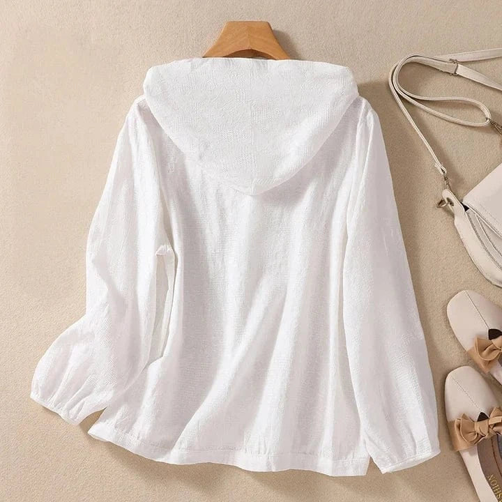 Miri Linen Hoodie