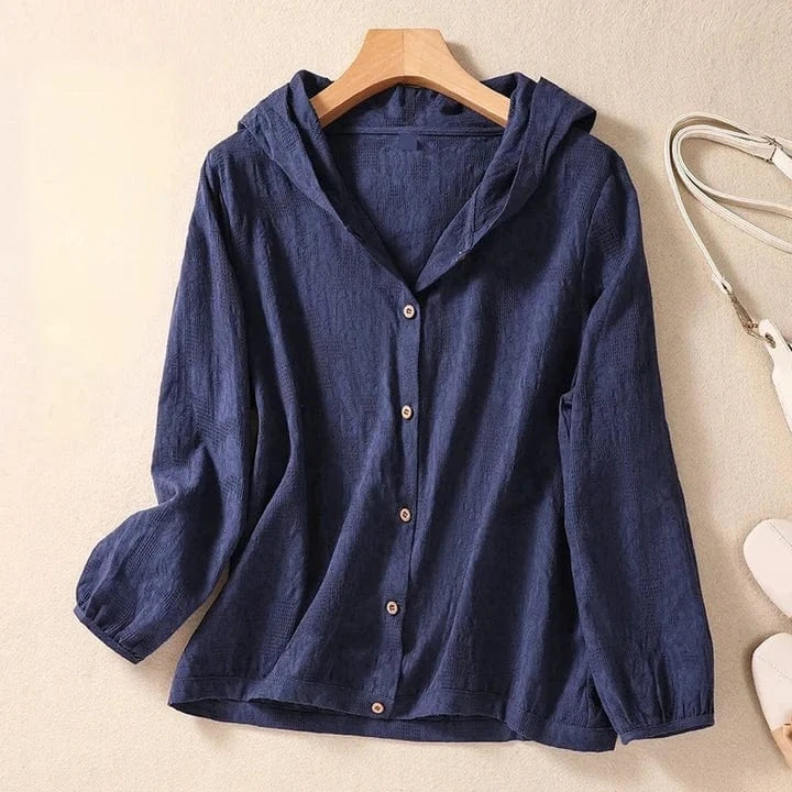 Miri Linen Hoodie