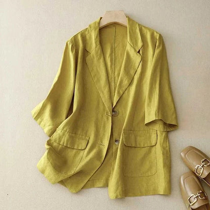 Helen™ Linen Blazer