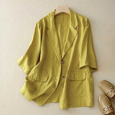 Helen™ Linen Blazer