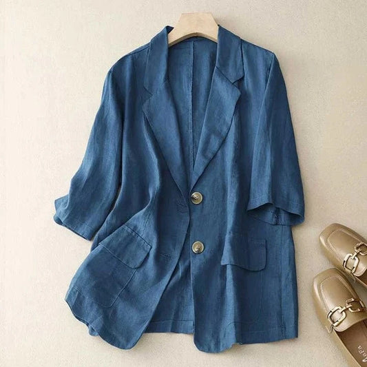 Helen™ Linen Blazer