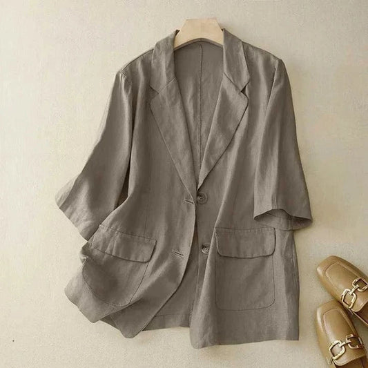 Helen™ Linen Blazer