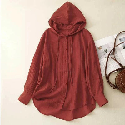 Bloom Linen Hoodie
