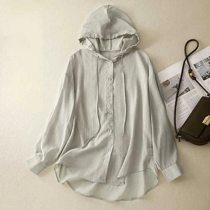 Bloom Linen Hoodie
