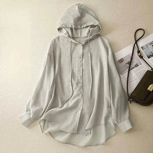 Bloom Linen Hoodie
