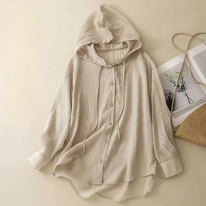 Bloom Linen Hoodie