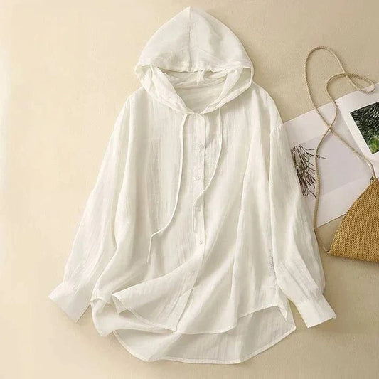 Bloom Linen Hoodie