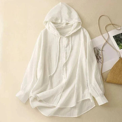 Bloom Linen Hoodie