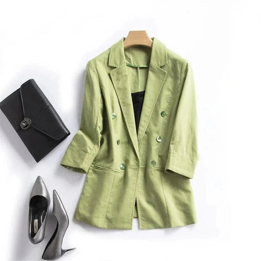 Rita™ Linen Blazer