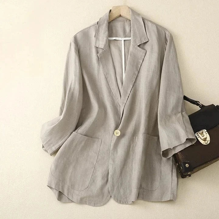 Gianna Linen Blazer