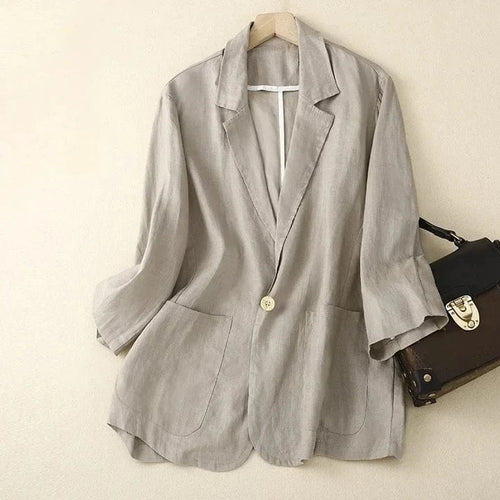 Gianna Linen Blazer