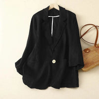 Gianna Linen Blazer