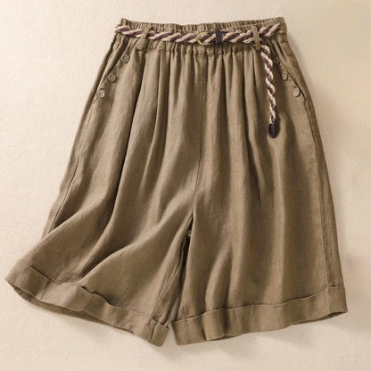 NOVA LINEN SHORTS