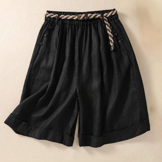 NOVA LINEN SHORTS