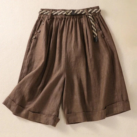 NOVA LINEN SHORTS