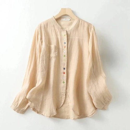 Nora Linen Blouse