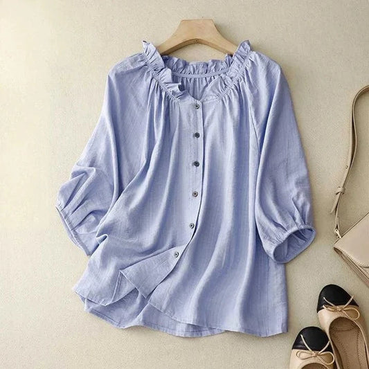 Jenna Linen Blouse