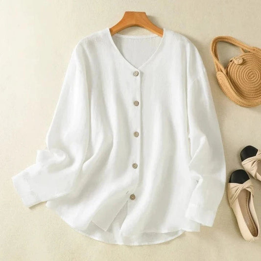 Eliza Linen Cardigan