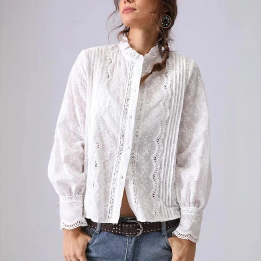 CÉLENA LINEN SHIRT