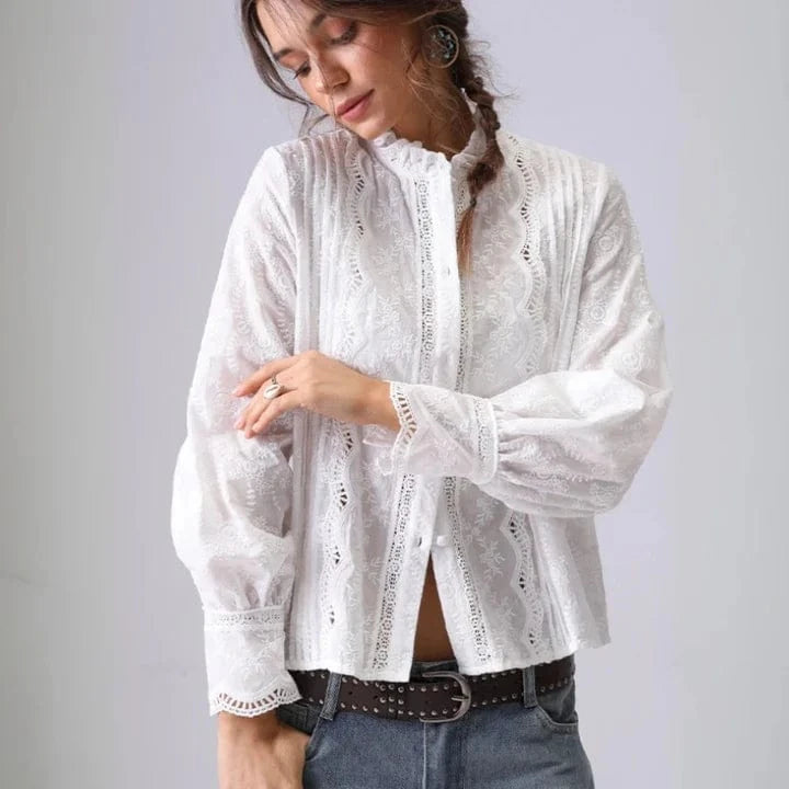 CÉLENA LINEN SHIRT