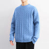 Cable Knit Crewneck Sweater