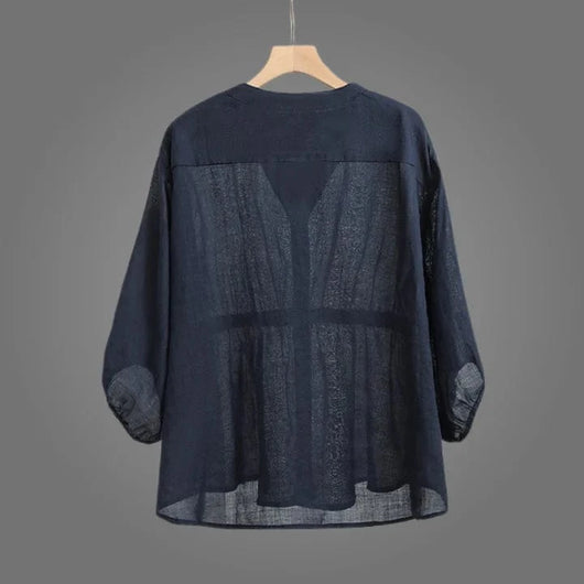 Clara Linen Blouse