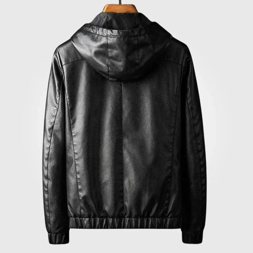 Hudson Leather Hoodie