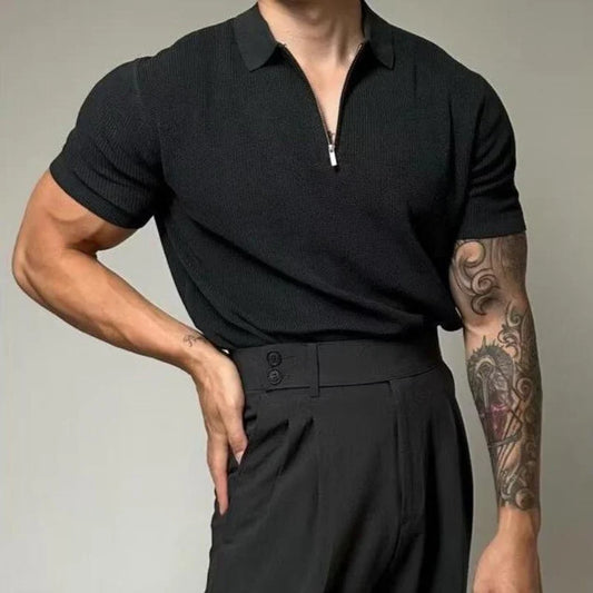 Monarch Zip Muscle Shirt