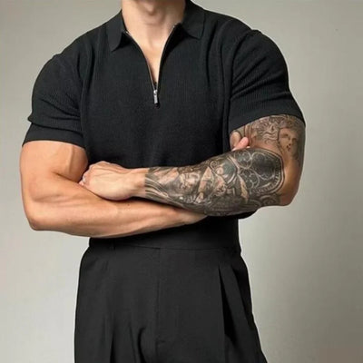 Monarch Zip Muscle Shirt