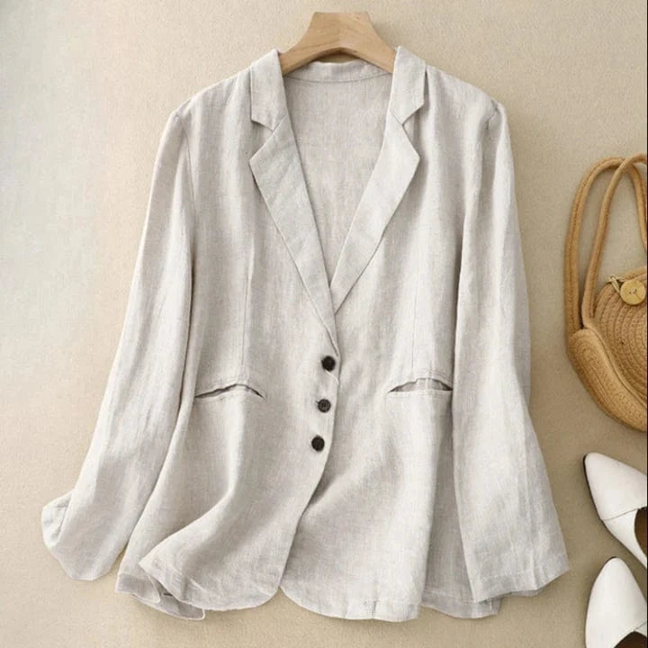 Alorca™ Linen Blazer
